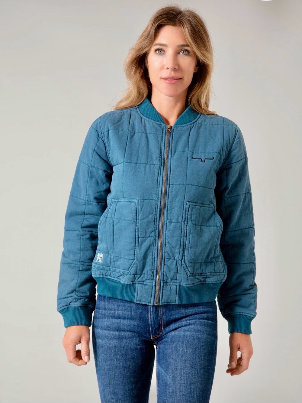 NWT womens KIMES RANCH bronc bomber jacket SIZE LARGE